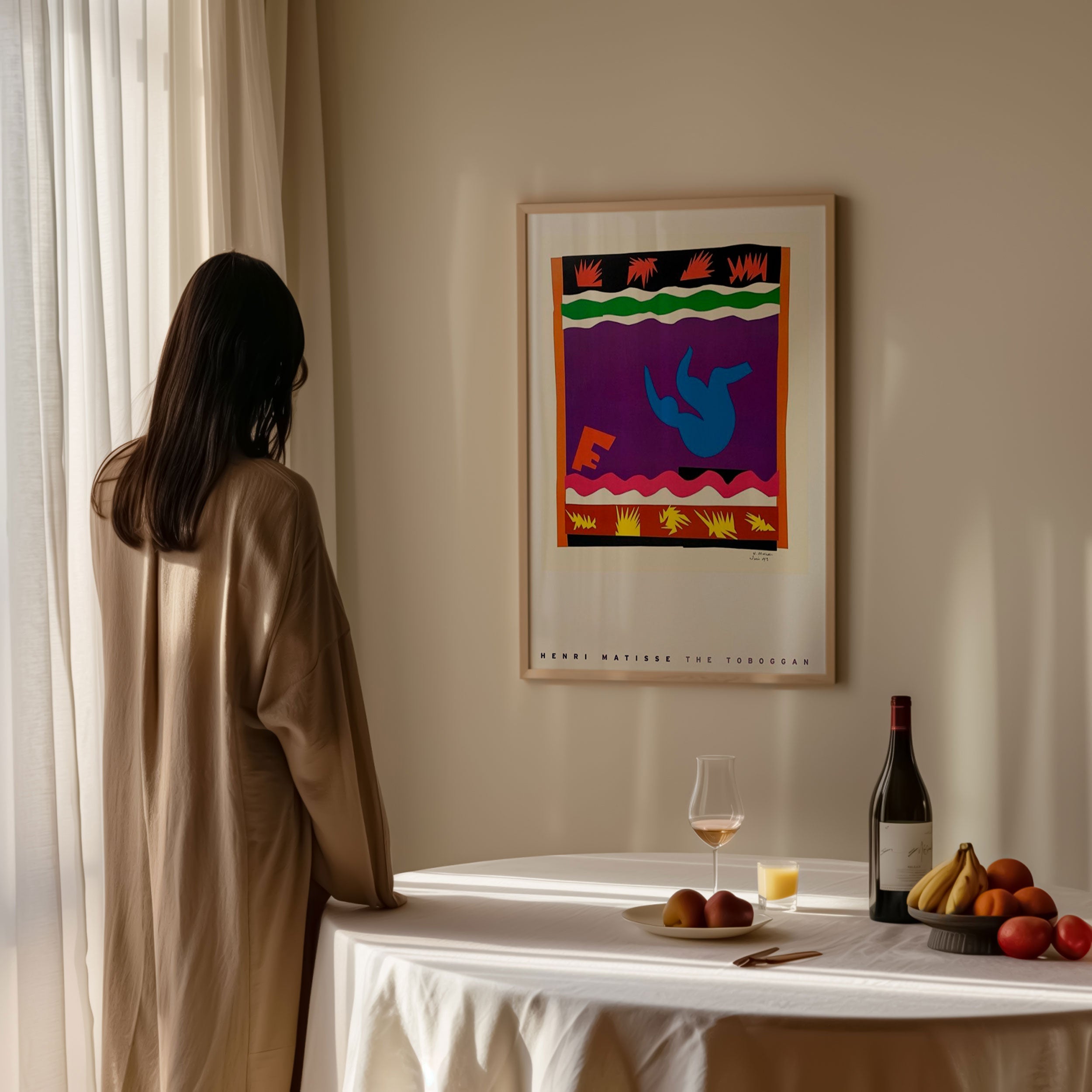 Henri Matisse、JEUNE FEMME、海外版超希少レゾネ、新品額付 Henri Matisse、JEUNE FEMME、海外版超希少レゾネ、新品額付