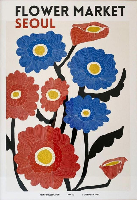Astrid Wilson, Flower Market Seoul, 70x100