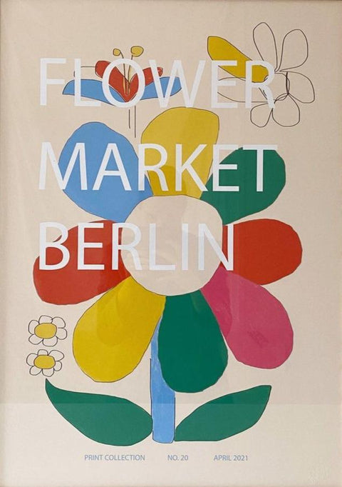 Astrid Wilson, Flower Market Berlin, 50x70