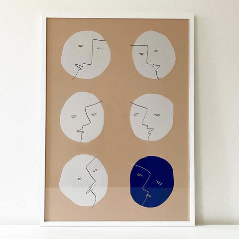 Eleni Psyllaki, Abstract Faces