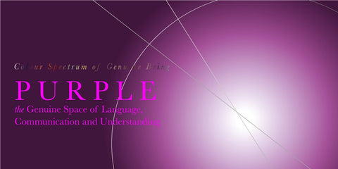 Purple: The Genuine Space of Language, Communication and Genuine Understanding
