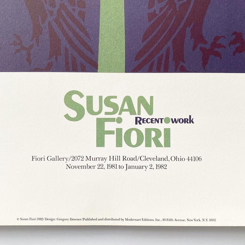 Susan Fiori, 1981