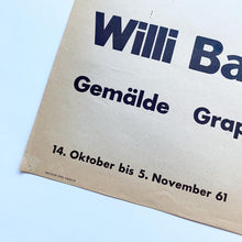 Indlæs billede til gallerivisning Willi Baumeister, 1961
