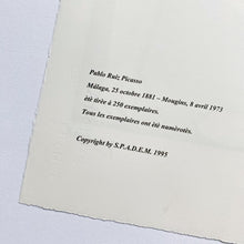 Indlæs billede til gallerivisning Pablo Picasso, 1995 (Pre-order)
