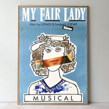 Indlæs billede til gallerivisning &quot;My Fair Lady&quot; theater poster, 1988
