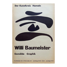 Load image into Gallery viewer, Willi Baumeister, 1961
