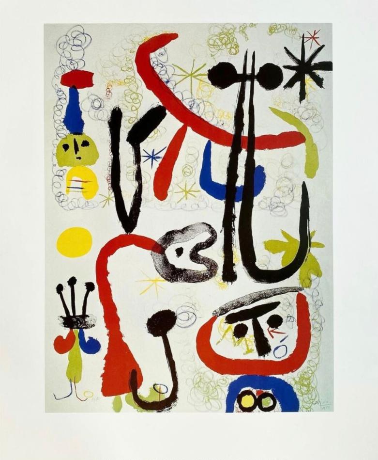 Rare, outlets Animal Composition,1000pc Ravensburger,Joan Miro,Art,Contemporary,Abstract