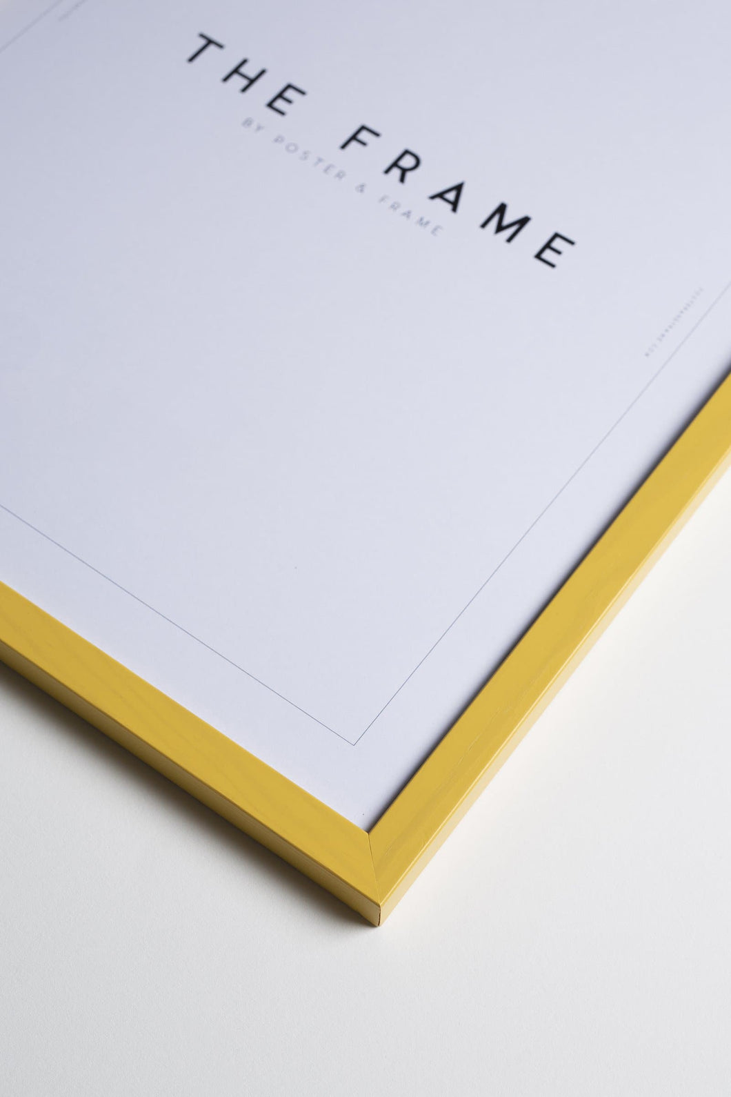 Yellow Wood Frame