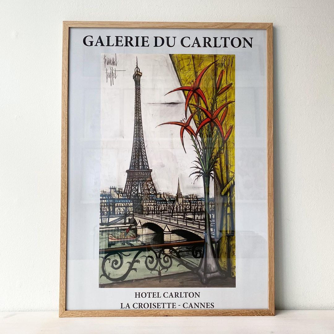 BERNARD BUFFET 1957 HAND COLORED LITHOGRAPH | eBay