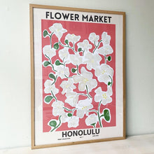 Indlæs billede til gallerivisning Astrid Wilson, Flower Market Honolulu, 50x70

