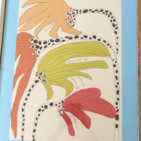 Astrid Wilson, Flower Market Zanzibar, 50x70