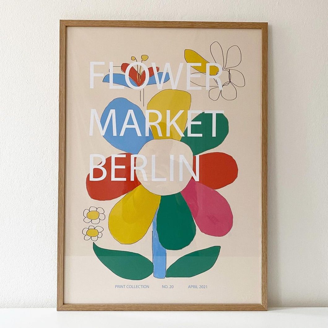 Astrid Wilson, Flower Market Berlin, 50x70