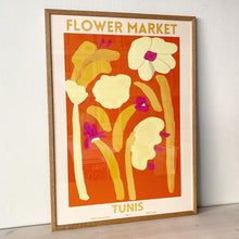 Indlæs billede til gallerivisning Astrid Wilson, Flower market Tunis, 50x70
