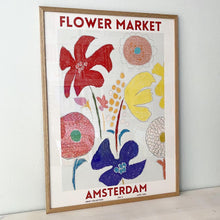 Load image into Gallery viewer, Astrid Wilson, Flower Market Amsterdam, 50x70
